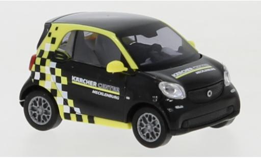 Smart ForTwo 1/87 Busch Fortwo Kärcher Center Mecklenburg 2014 diecast model cars