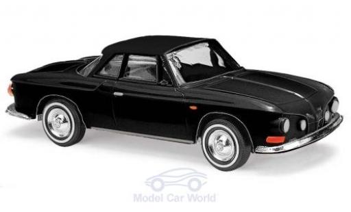 Diecast model cars Volkswagen Karmann 1/87 Busch Ghia 1600 black 1961 Volkswagen Karmann 1/87 Busch Ghia 1600 black 1961 diecast model cars