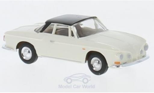 Diecast model cars Volkswagen Karmann 1/87 Busch Ghia 1600 white/black 1961 Volkswagen Karmann 1/87 Busch Ghia 1600 white/black 1961 diecast model cars