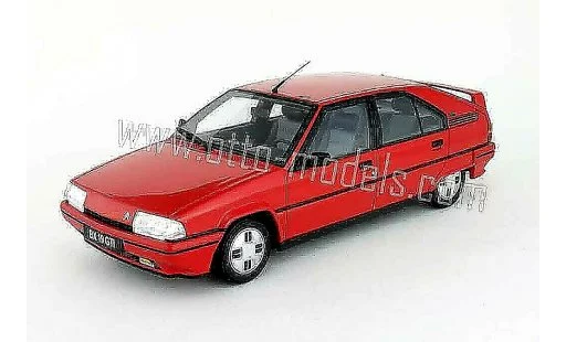 Citroen BX GTI 1/18 Ottomobile 19 red diecast model cars