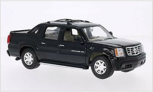 Cadillac Escalade pickup 1/24 Welly EXT black 2002 diecast model cars