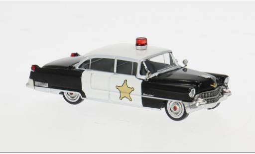 Diecast model cars Cadillac Fleetwood police 1955 Sheriff 1/87 Brekina