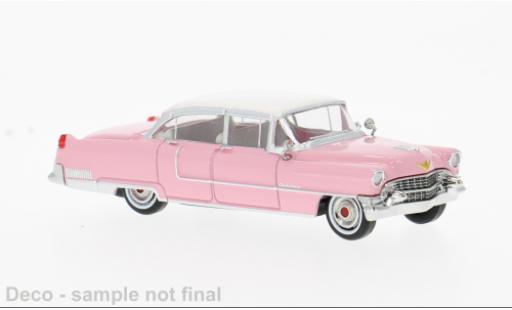 Cadillac Fleetwood 1/87 Brekina pink/schwarz 1955 1:87 diecast model cars