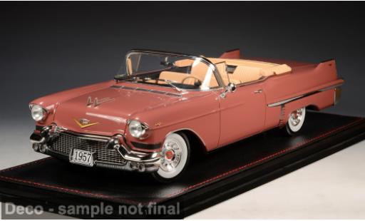 Cadillac Series 62 1/18 Stamp Models Cabriolet rosa 1957 1:18 diecast model cars