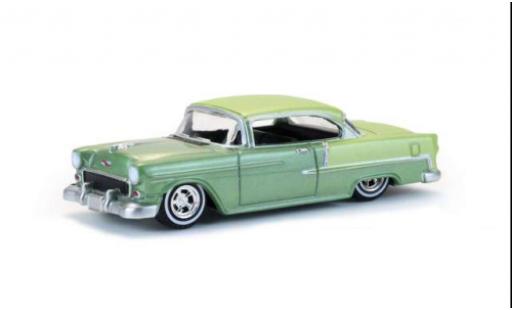 Chevrolet Bel Air 1/64 Greenlight - Lowrider gr&uuml;n/gr&uuml;n 1956 1:64 diecast model cars