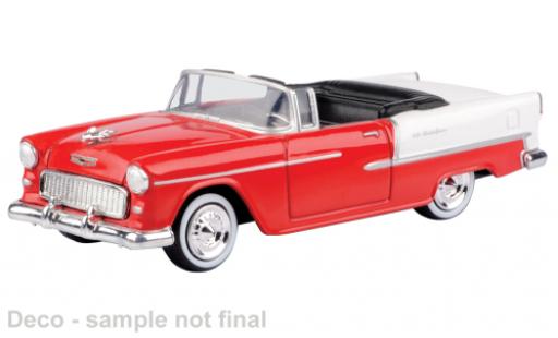 Chevrolet Bel Air 1/43 Motormax rot/weiss 1955 1:43 diecast model cars