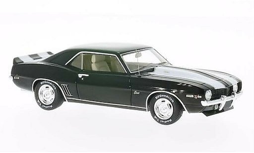 Chevrolet Camaro Z28 1/43 Spark black with whiteen stripes 1969 diecast model cars