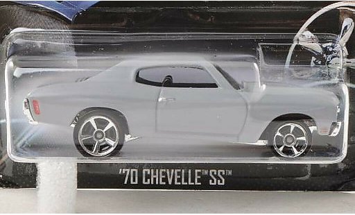 Chevrolet Chevelle tuning 1/64 Hot Wheels SS matt-grey Fast & Furious 1970 diecast model cars