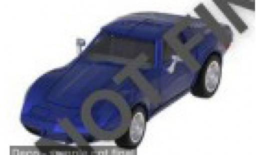 Chevrolet Corvette 1/64 Majorette (C3) blau 1976 1:64 diecast model cars