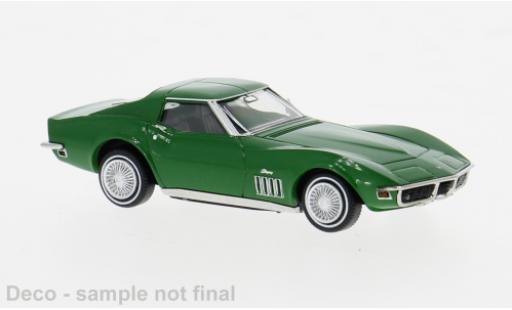 Chevrolet Corvette 1/87 Brekina C3 gr&uuml;n 1967 1:87 diecast model cars