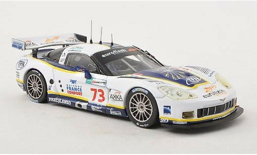 Chevrolet Corvette Racing (.R) 1/43 IXO C6 C6.R No.73 Euroflash 24h Le Mans 2008 diecast model cars
