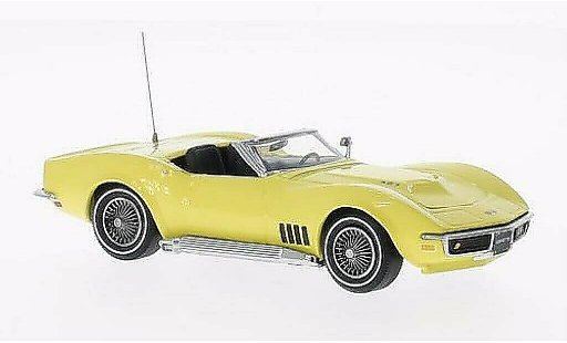Chevrolet Corvette Convertible 1/43 Vitesse C3 yellow 1968 diecast model cars