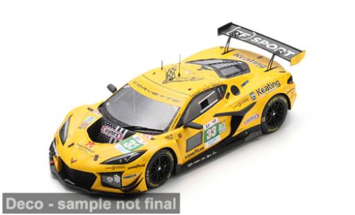 Chevrolet Corvette 1/18 Spark Z06 LMGT3 24h Le Mans 2025 #33 B.Keating/J.Edgar 1:18 diecast model cars