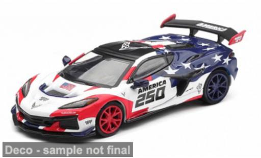 Chevrolet Corvette 1/64 Mini GT ZR1 2026 AMERICA 250 1:64 diecast model cars