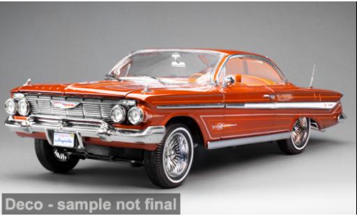 Chevrolet Impala 1/18 Sun Star Cabriolet Lowrider orange 1961 1:18 diecast model cars
