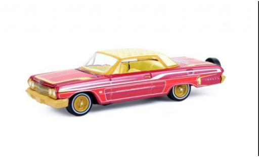 Chevrolet Impala 1/64 Greenlight Lowrider pink/gelb 1963 1:64 diecast model cars