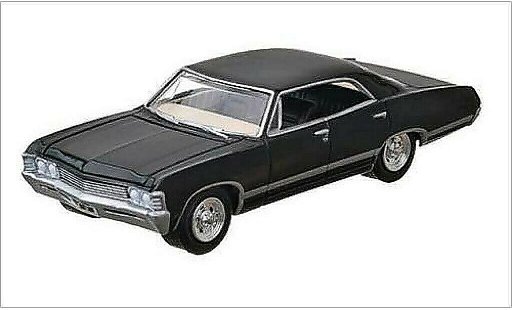 Chevrolet Impala Sedan 1/64 Greenlight Sport black 1967 diecast model cars