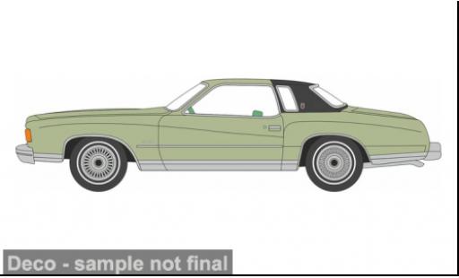 Chevrolet Monte Carlo 1/87 Oxford Landau gr&uuml;n/schwarz 1974 1:87 diecast model cars