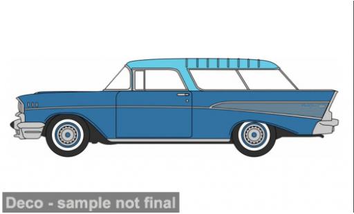 Chevrolet Nomad 1/87 Oxford blau/blau 1957 1:87 diecast model cars