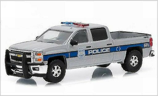 Chevrolet Silverado police 1/64 Greenlight 2015 diecast model cars