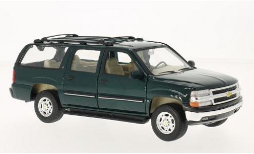 Diecast model cars Chevrolet Suburban 1/24 Welly grü 1:24 Chevrolet Suburban 1/24 Welly grü 1:24 diecast model cars