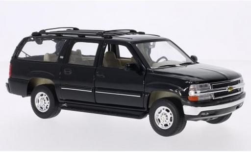 Diecast model cars Chevrolet Suburban 1/24 Welly schwarz 1:24 Chevrolet Suburban 1/24 Welly schwarz 1:24 diecast model cars