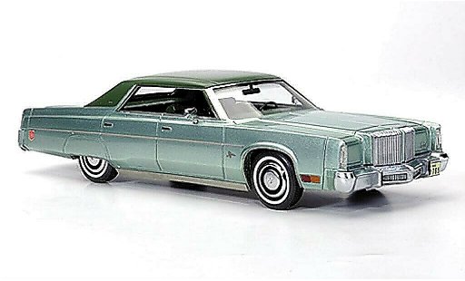 Chrysler Imperial Sedan 1/43 Neo greygreen/green 1975 diecast model cars