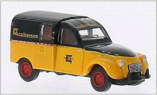 Citroen 2CV Fourgonnette 1/87 Brekina AZU Calberson diecast model cars