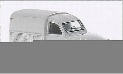 Citroen 2CV Fourgonnette 1/87 Brekina AZU grey diecast model cars