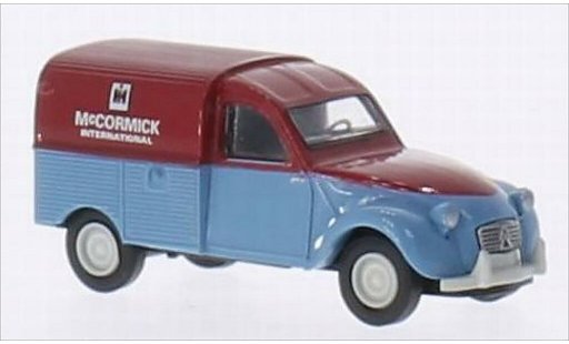 Citroen 2CV Fourgonnette 1/87 Brekina AZU McCormick diecast model cars