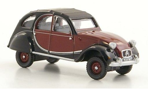 Citroen 2CV Charleston 1/76 Oxford red/black RHD 1963 diecast model cars