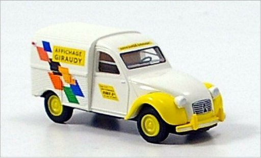 Citroen 2CV Fourgonnette 1/87 Brekina van Giraudy diecast model cars