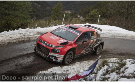 Citroen C3 1/43 IXO Rally2 Rallye Monte Carlo 2026 #20 L.Rossel/G.Mercoiret 1:43 diecast model cars