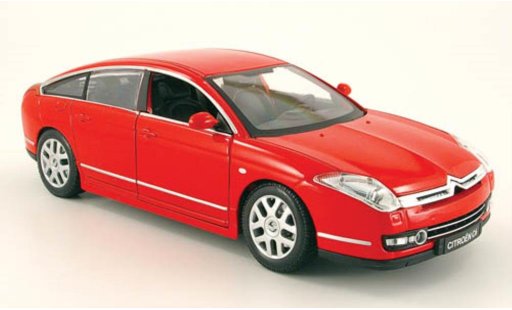 Citroen C6 Berline 1/20 Burago red (1:20) diecast model cars