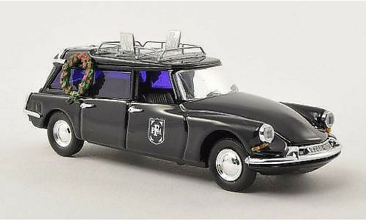 Citroen DS corbillard 1/43 Rio Estate Bestattungswagen black diecast model cars