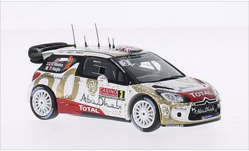 DS Automobiles DS3 WRC 1/43 Spark No.3 Citroen Total Abu Dhabi WRT Total Rally Monte-Carlo 2015 /P.Nagle diecast model cars