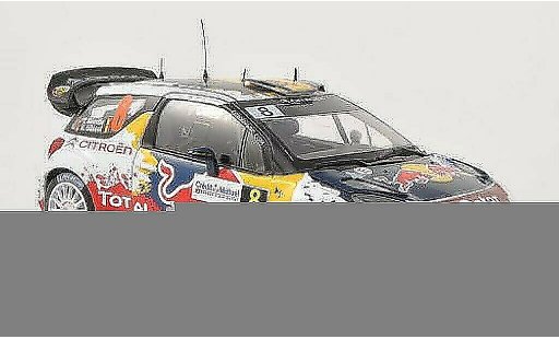 DS Automobiles DS3 WRC 1/18 Norev No.8 Red Bull Rally Frankreich 2012 /N.Gilsoul diecast model cars