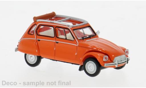 Diecast model cars Citroen Dyane 1/87 Brekina orange 1:87 Citroen Dyane 1/87 Brekina orange 1:87 diecast model cars