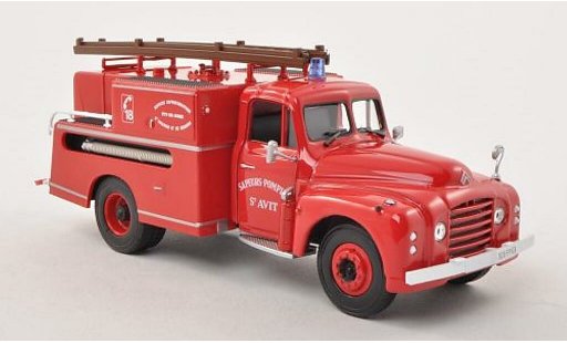 Citroen T46 pompiers 1/43 Norev Pompe Guinard Sapeurs Fire brigade St. Avit Fire brigade (F) 1962 diecast model cars