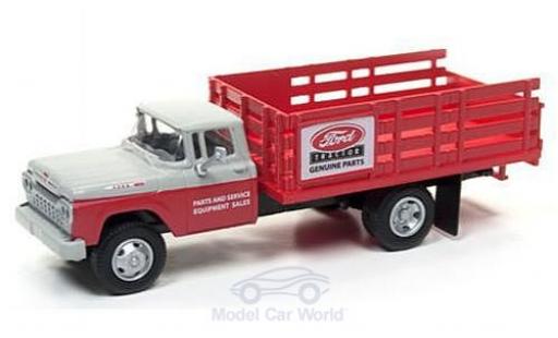 Ford Stake Bed Truck 1/87 Classic Metal Works red/grey Tractor Parts 1960 diecast model cars