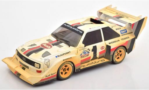 Diecast model cars Audi Sport Quattro 1/18 CMR Sport quattro S1 E2 No.1 Sport International Hill Climb Pikes Peak 1987 Audi Sport Quattro 1/18 CMR Sport quattro S1 E2 No.1 Sport International Hill Climb Pikes Peak 1987 diecast model cars