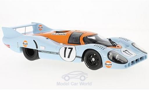 Porsche 917 1971 1/18 CMR LH No.17 Gulf 24h Le Mans 1971 J.Siffert/D.Bell diecast model cars
