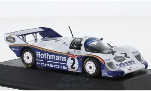 Diecast model cars Porsche 956 1983 1/43 CMR K No.2 Rothmans 1000 Km Brands Hatch 1983 S.Bellof/D.Bell Porsche 956 1983 1/43 CMR K No.2 Rothmans 1000 Km Brands Hatch 1983 S.Bellof/D.Bell diecast model cars
