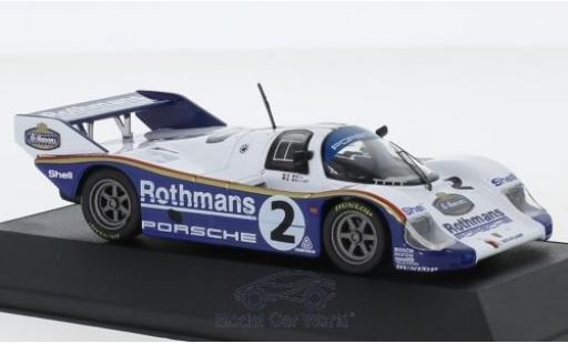 Diecast model cars Porsche 956 1984 1/43 CMR K No.2 Rothmans 1000 Km Sandown Park 1984 S.Bellof/D.Bell Porsche 956 1984 1/43 CMR K No.2 Rothmans 1000 Km Sandown Park 1984 S.Bellof/D.Bell diecast model cars