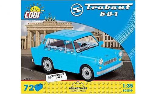 Trabant 601 1/35 Cobi blue Bausteine Anzahl le Blöcke: 72 diecast model cars