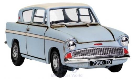 Ford Anglia 1/43 Corgi blue/white Harry Potter with Harry and Ron figures diecast model cars
