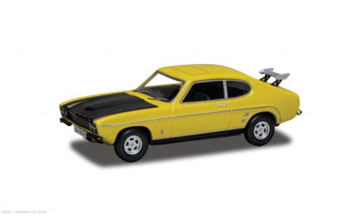 Diecast model cars Ford Capri 1/43 Corgi MK I 3.0 GXL gelb/schwarz 1:43 Ford Capri 1/43 Corgi MK I 3.0 GXL gelb/schwarz 1:43 diecast model cars