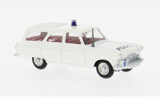 Diecast model cars Ford Zephyr 1/48 Corgi Motorway Patrol weiss 1960 1:48 Ford Zephyr 1/48 Corgi Motorway Patrol weiss 1960 1:48 diecast model cars