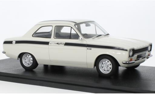 Diecast model cars Ford Escort 1/18 Cult Scale Models MKI Mexico white RHD 1973 Ford Escort 1/18 Cult Scale Models MKI Mexico white RHD 1973 diecast model cars