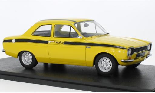 Diecast model cars Ford Escort 1/18 Cult Scale Models MKI Mexico yellow RHD 1973 Ford Escort 1/18 Cult Scale Models MKI Mexico yellow RHD 1973 diecast model cars